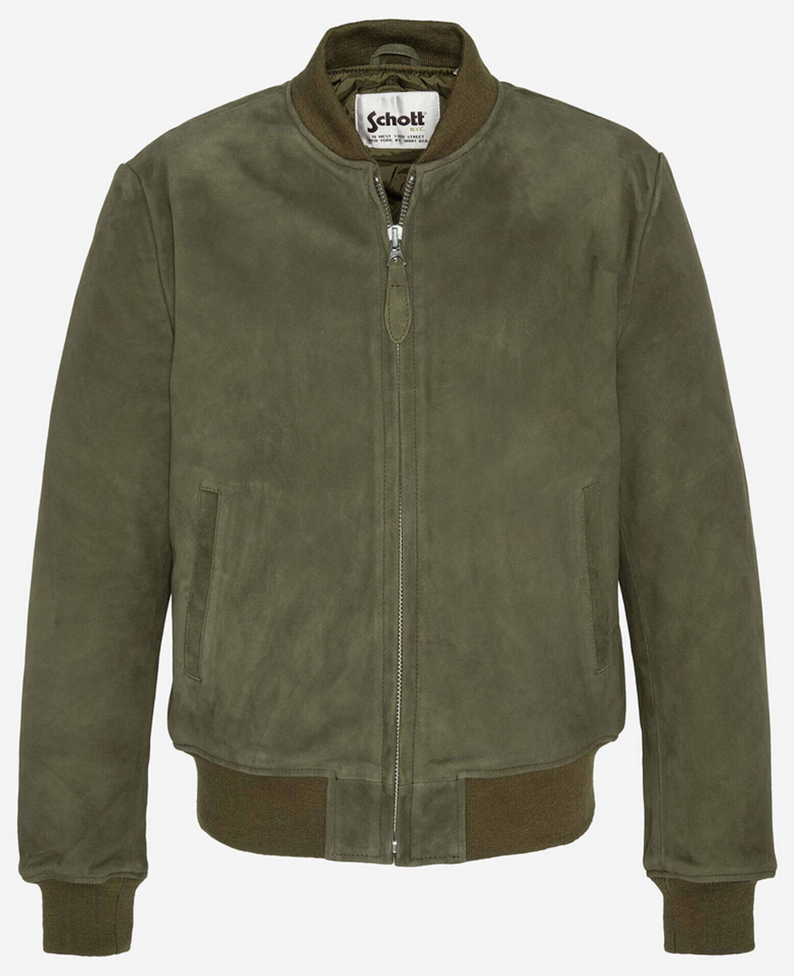 Veste en daim kaki new arrivals