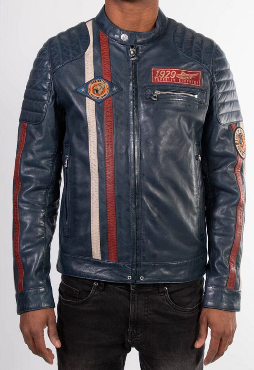 Blouson cuir von dutch new arrivals