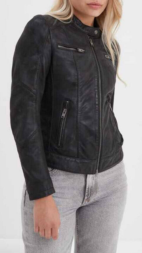 blouson cuir femme 102589 (2)