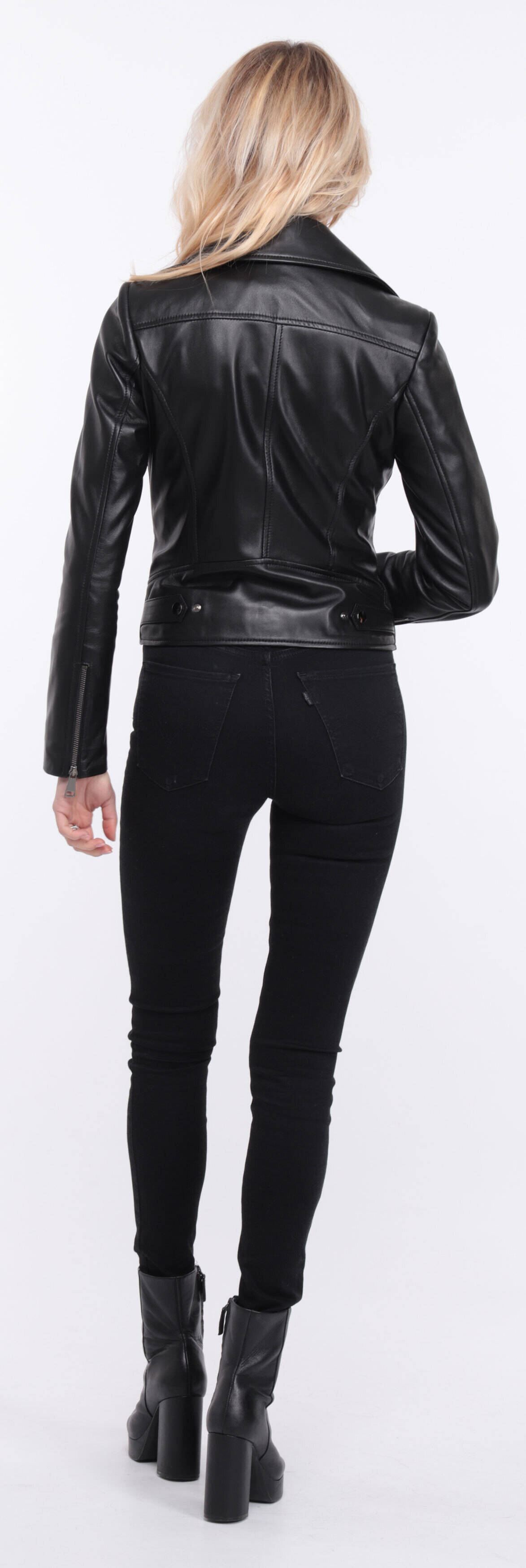 blouson cuir femme noir salou (11)