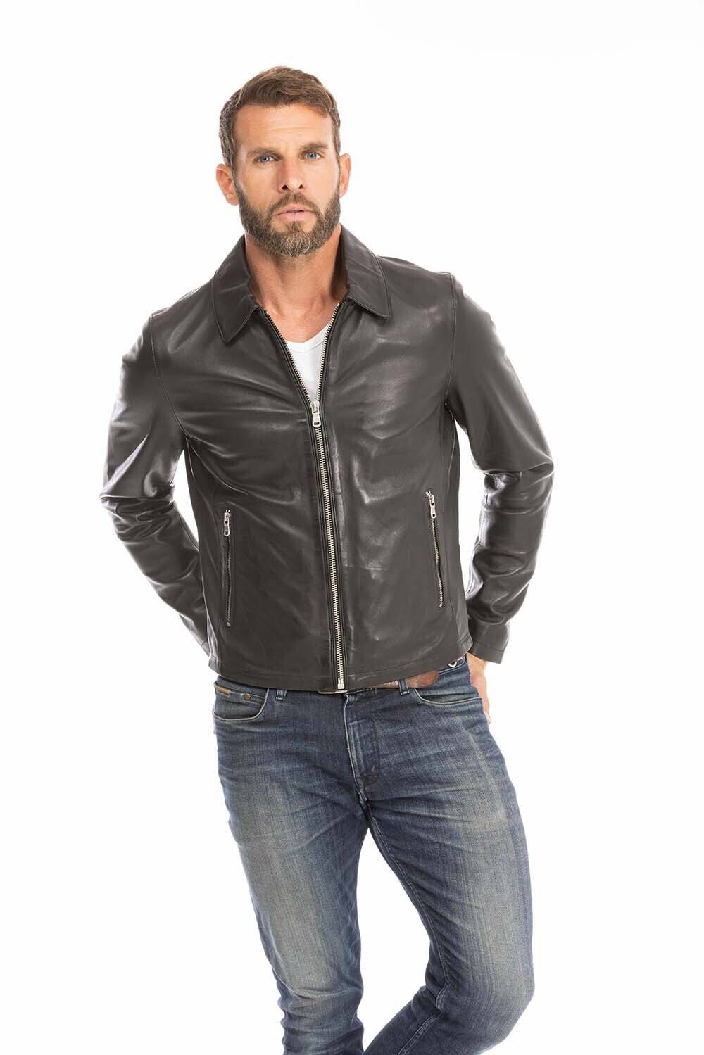 blouson cuir homme 102496 noir (16)