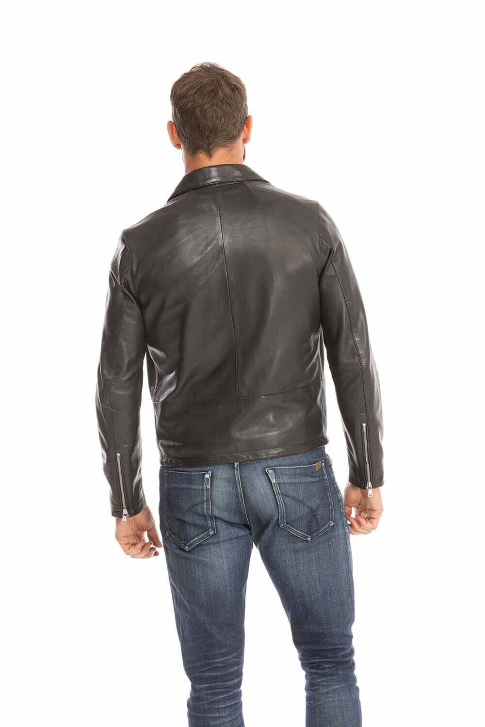 blouson cuir homme 102496 noir (8)