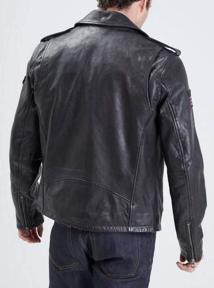 blouson cuir homme biker style perf von dutch 102066 (5)