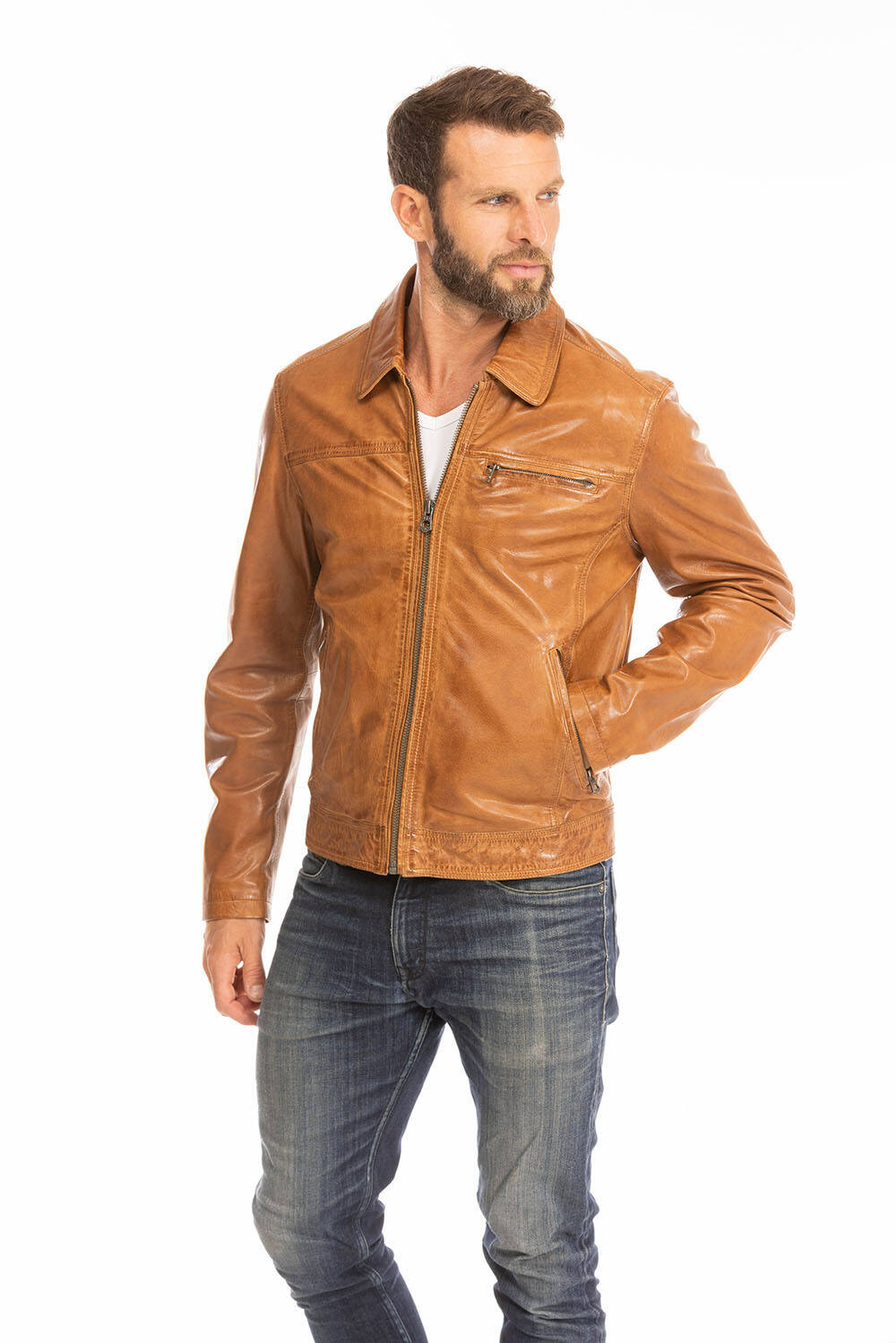 blouson cuir homme cognac 100144 major  (12)