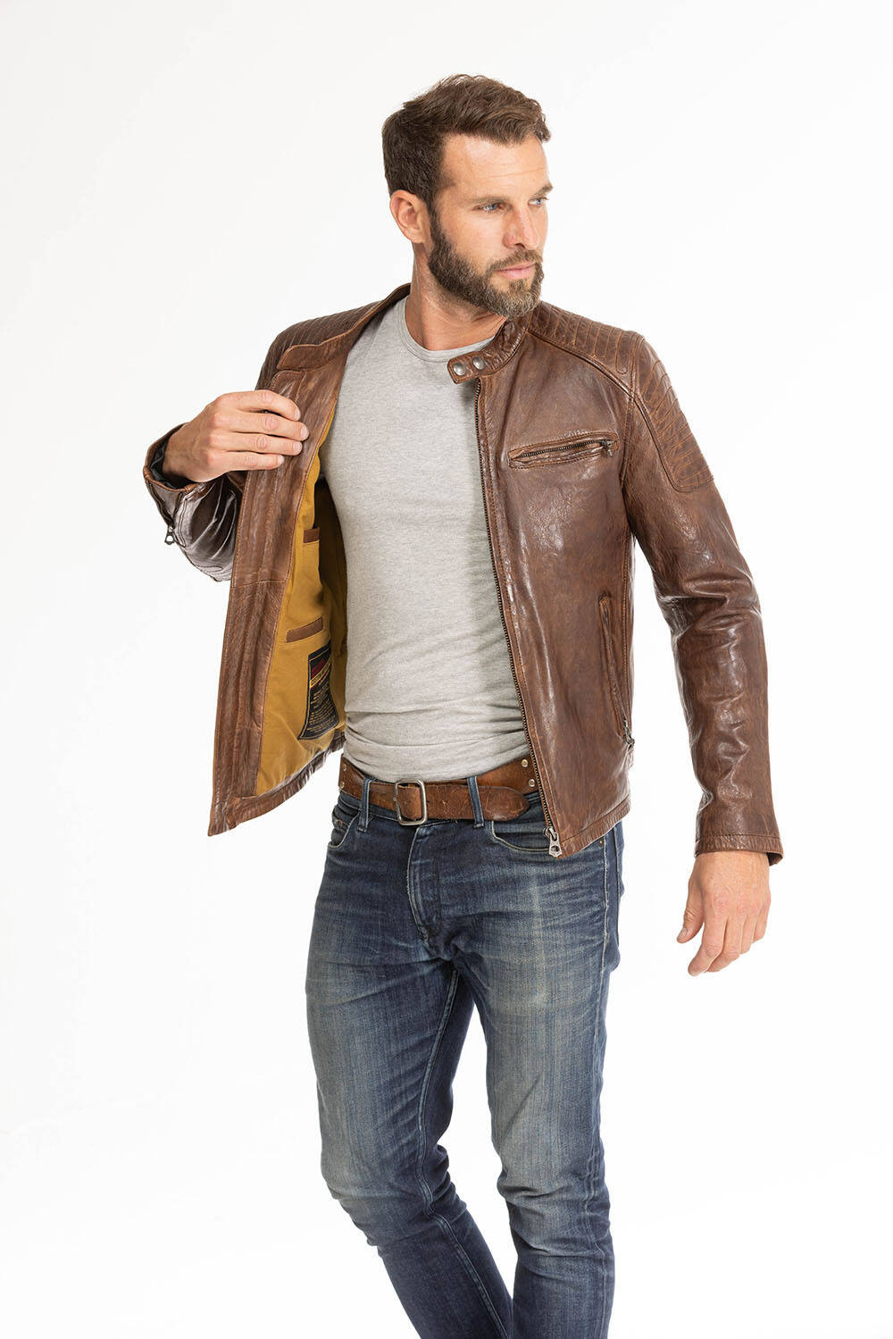 blouson cuir homme cognac 101700 (7)