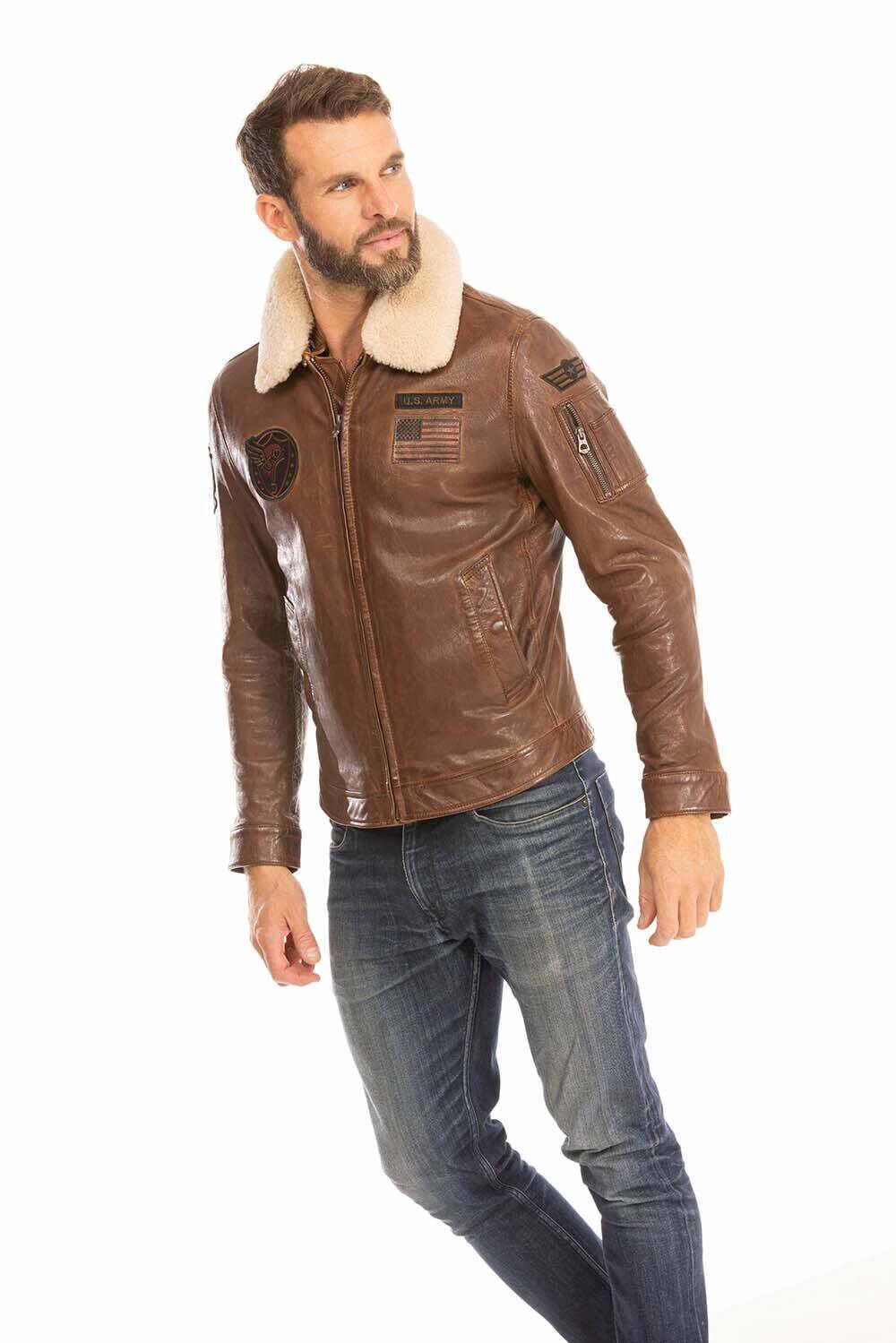 blouson cuir homme cognac fonce 102422 style pilote (12)