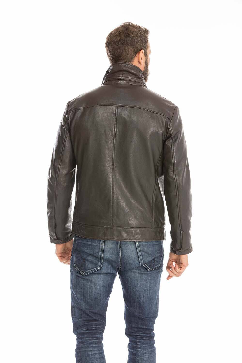 blouson cuir homme justin marron (8)