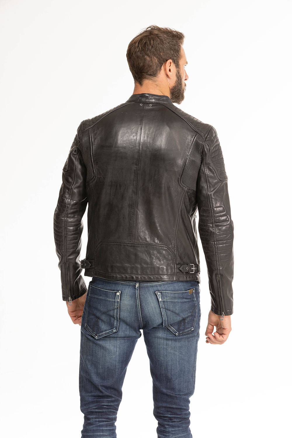 blouson cuir homme noir 101700 (5)