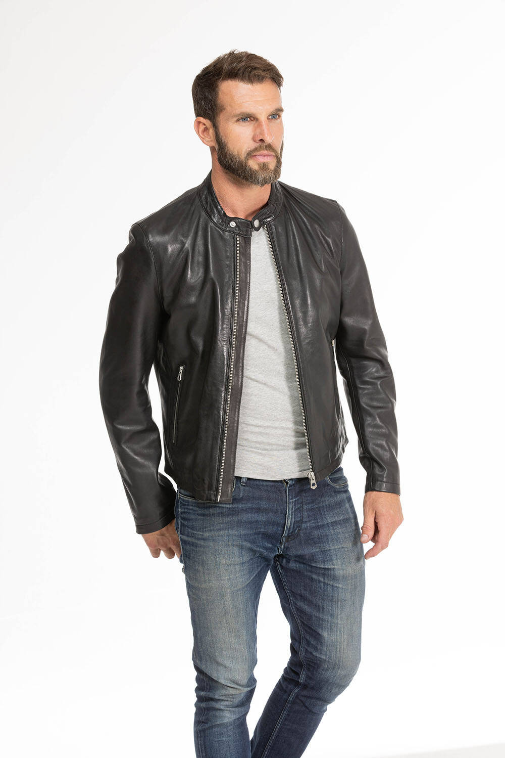 blouson cuir homme noir 102134 (9)