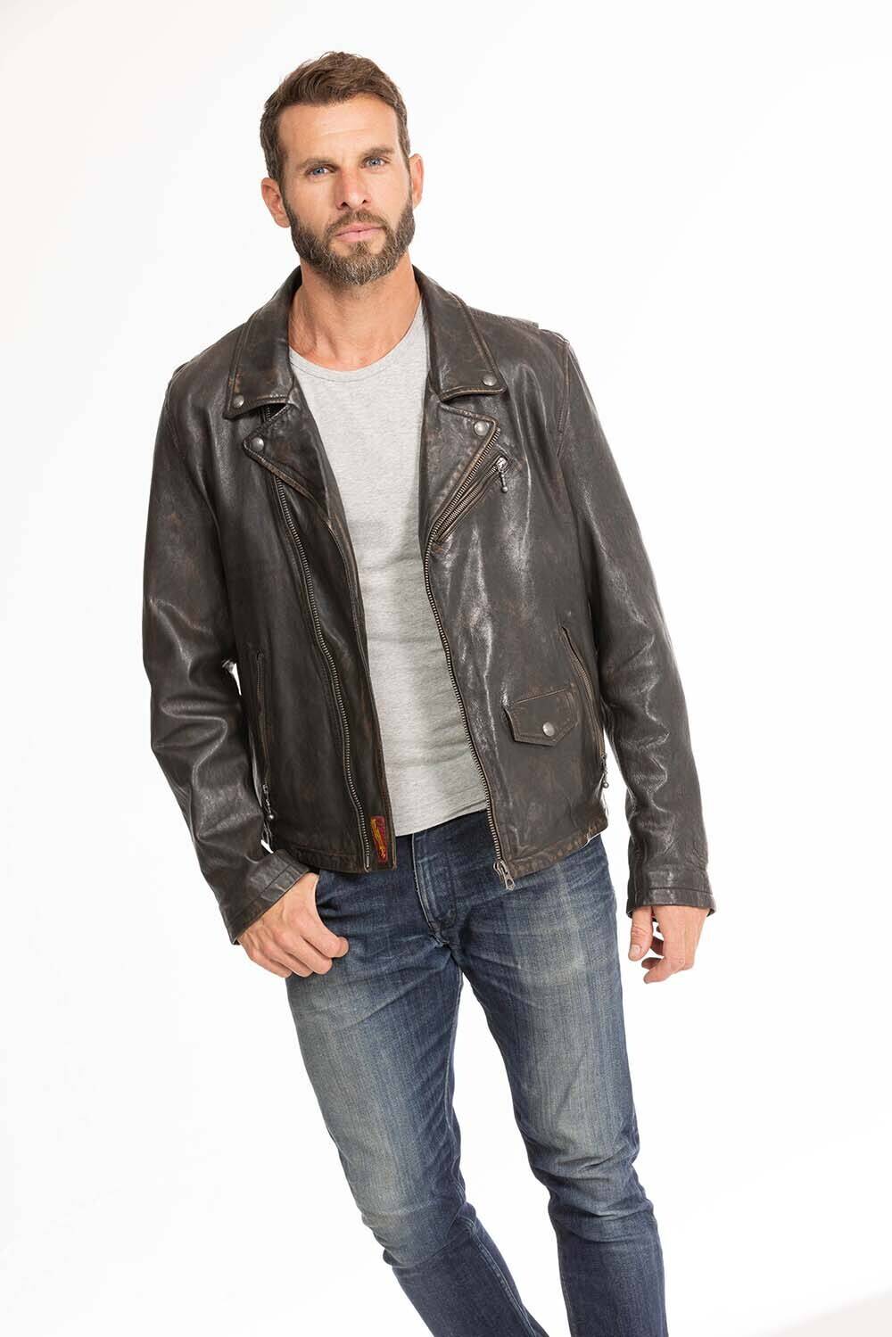 blouson cuir homme perfecto 102427 noir vieilli (12)