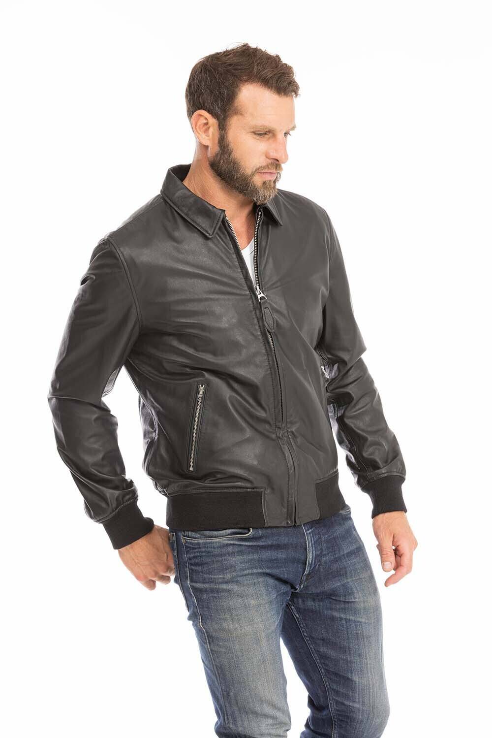 Bombers cuir schott hot sale