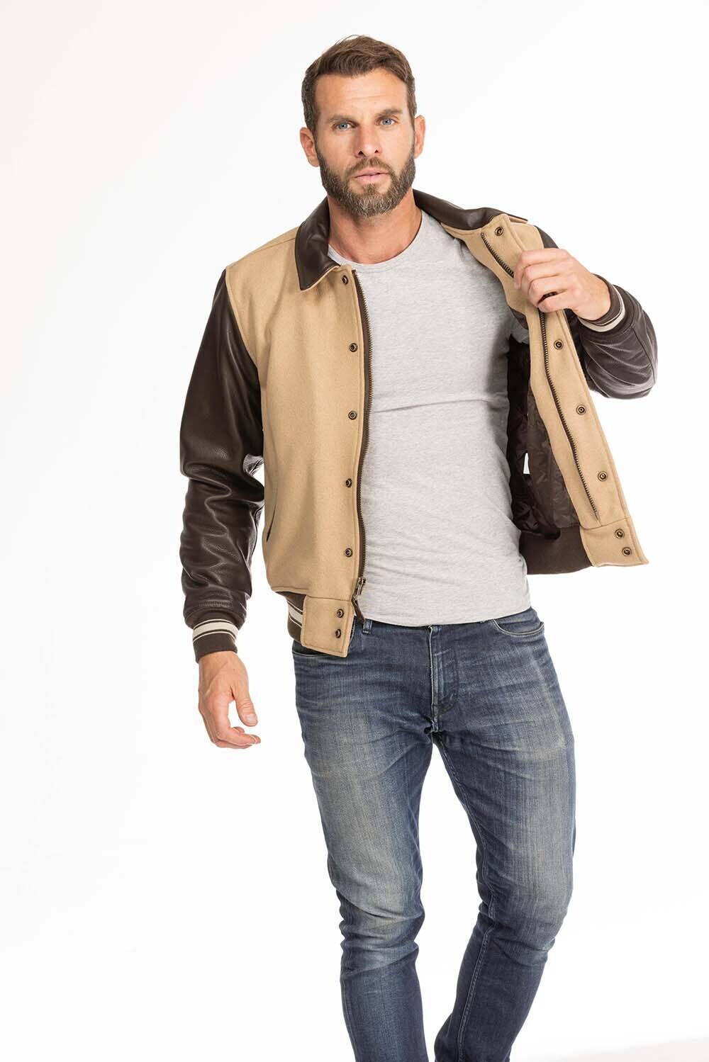 blouson cuir teddy cockpit 282107  (6)