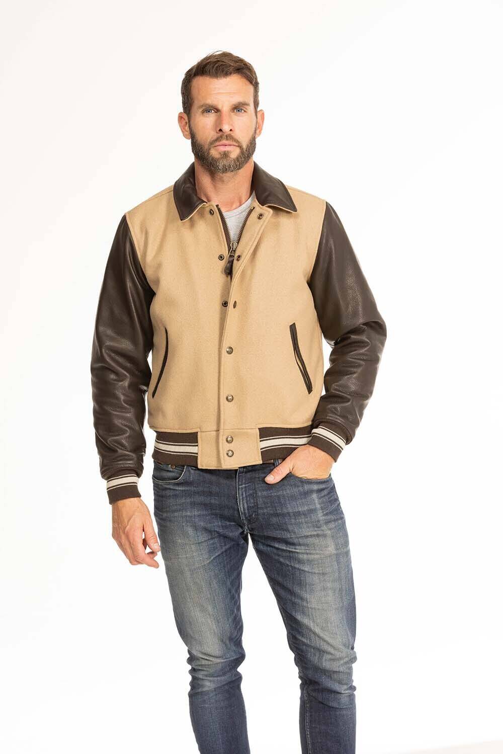 blouson cuir teddy cockpit 282107  (7)