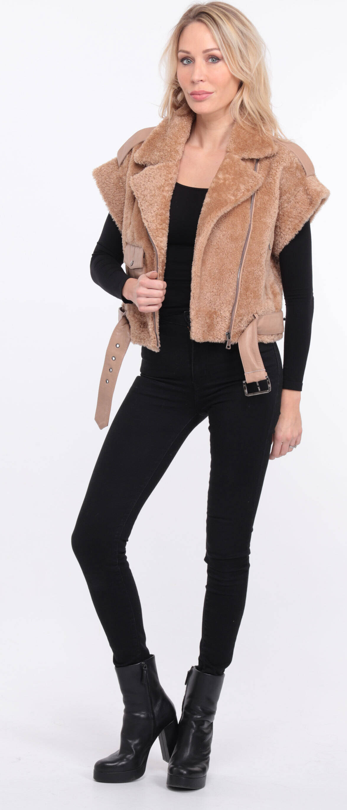 blouson sans manches sia camel (13)