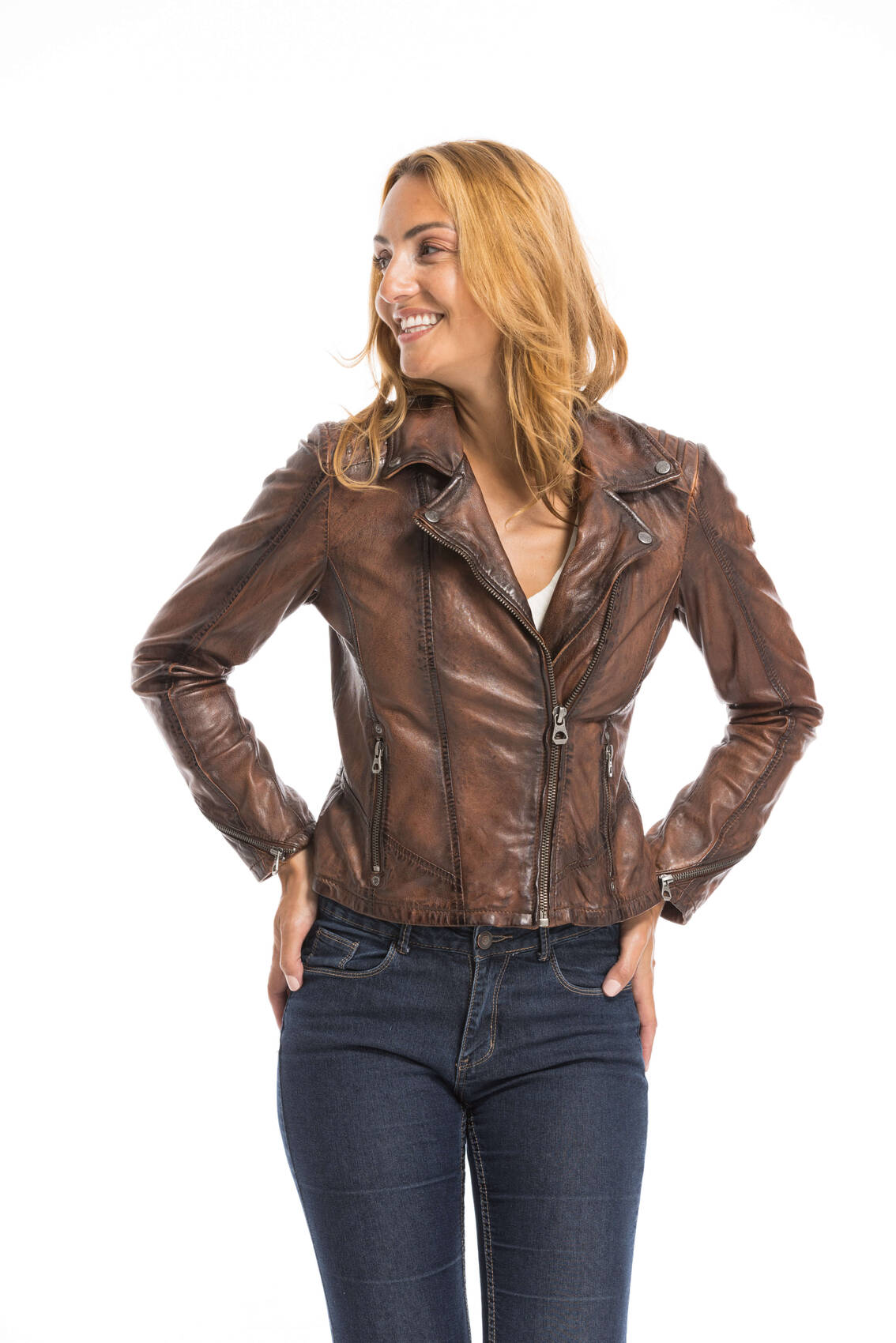 Joe browns shop signature leather jacket