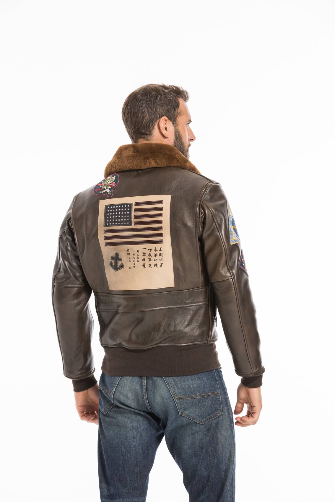 Cockpit top gun on sale g 1 leather jacket