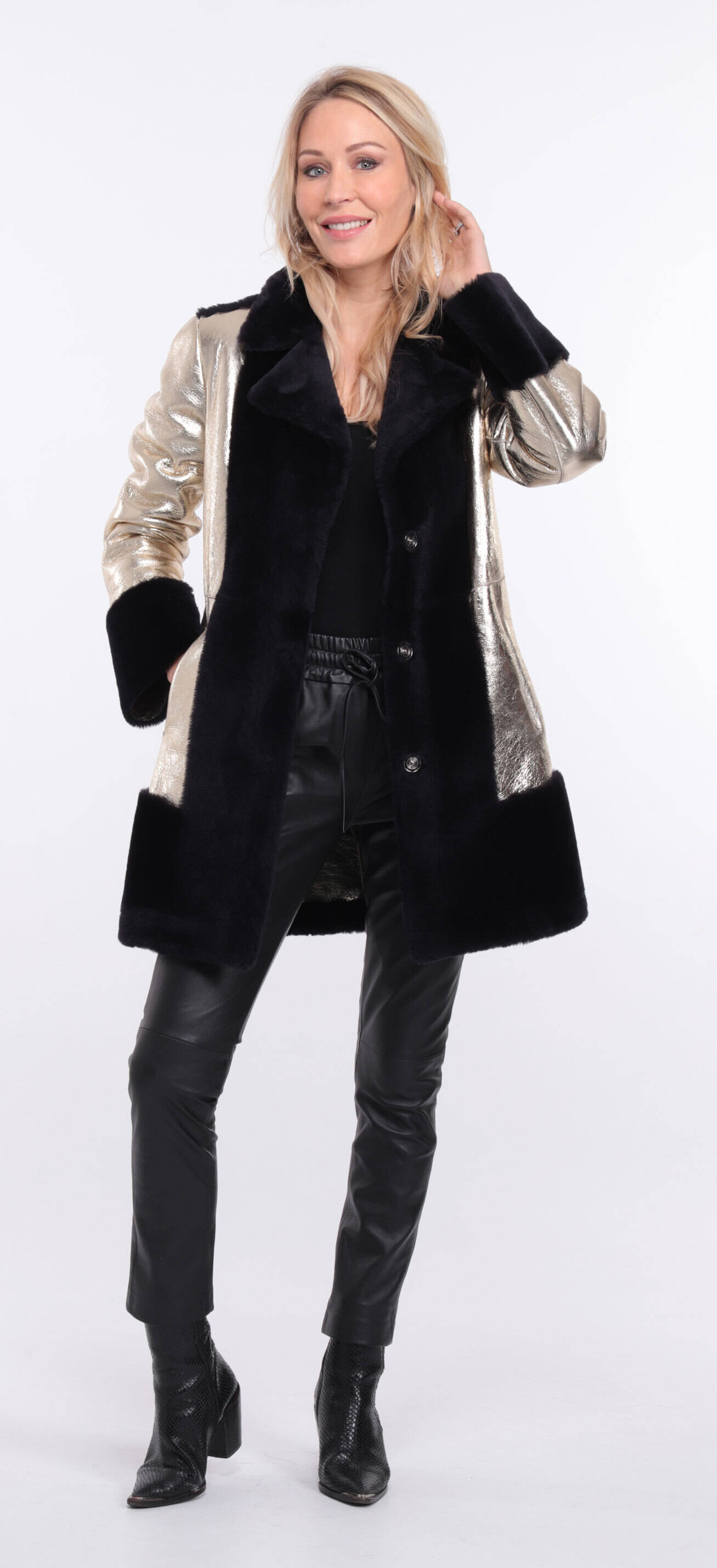 manteau bella marine gold (4)