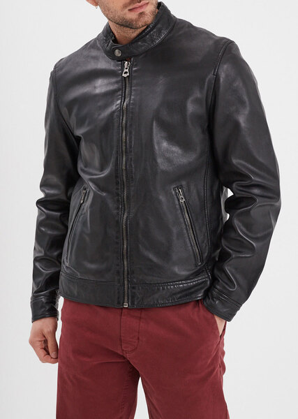 Bomber Leather jackets Leather shop Cuirs Guignard - Leather clothing