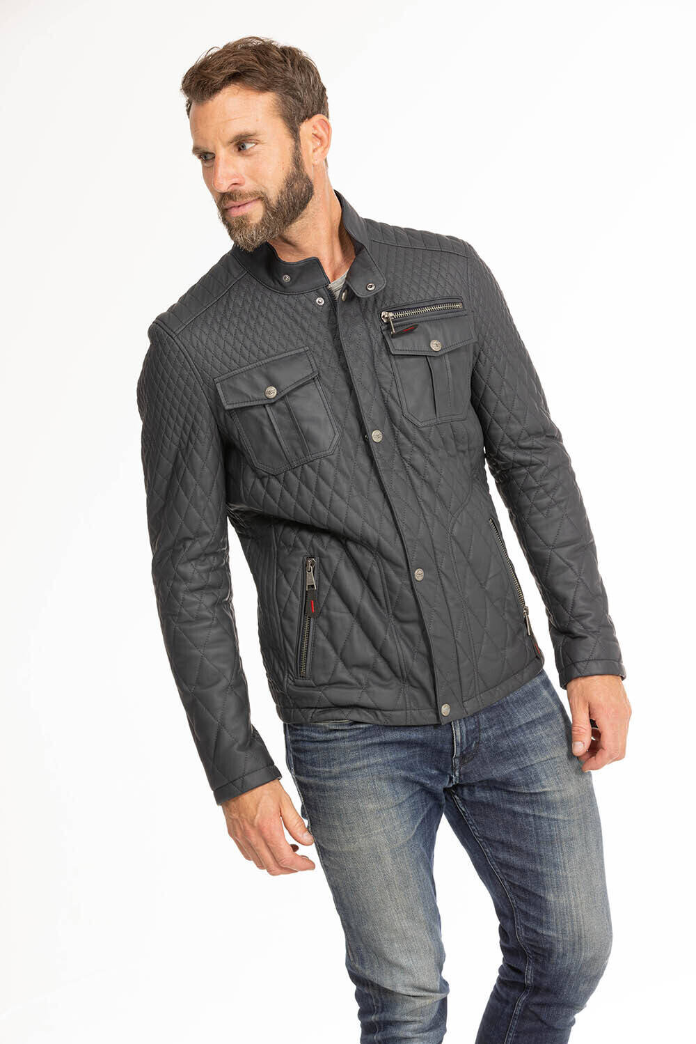 veste cuir homme bleu assencio  (13)