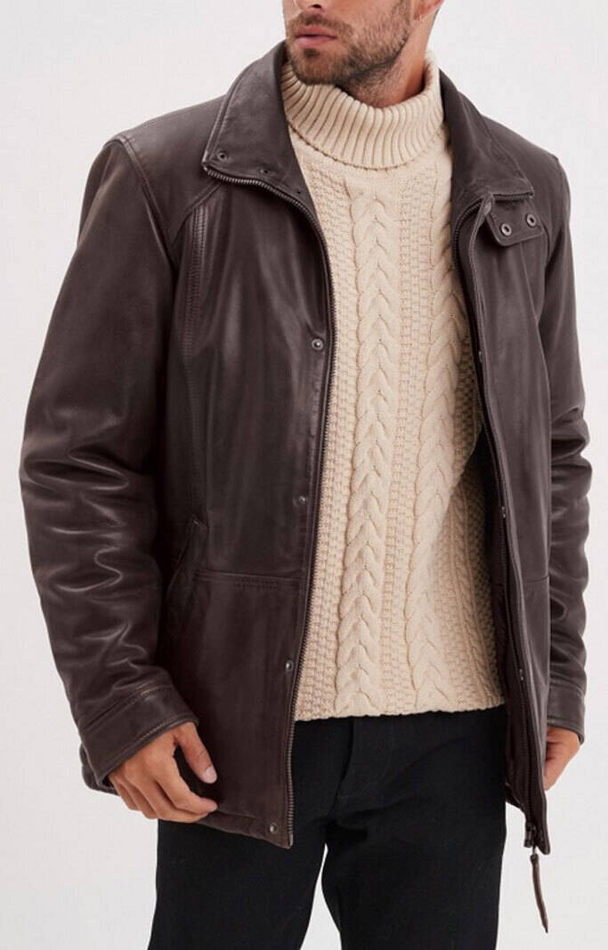 veste cuir homme cerro marron (1)